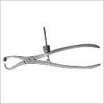 Bone & Bone Plate Holding Forceps with foot for D.C.P. (thread lock) Bone & Bone Plate Holding Forceps with foot for D.C.P. (thread lock)