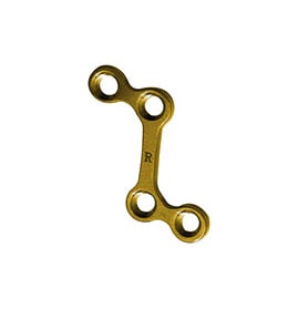 fix<em>LOCK </em>Z-Plate, 2.0 mm, 2+2 Holes - Left / Right
