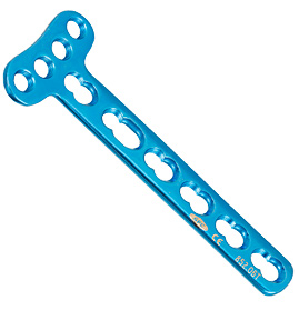 fix<em>LOCK</em> T-Plate with 4 Head Holes, 3.5 mm